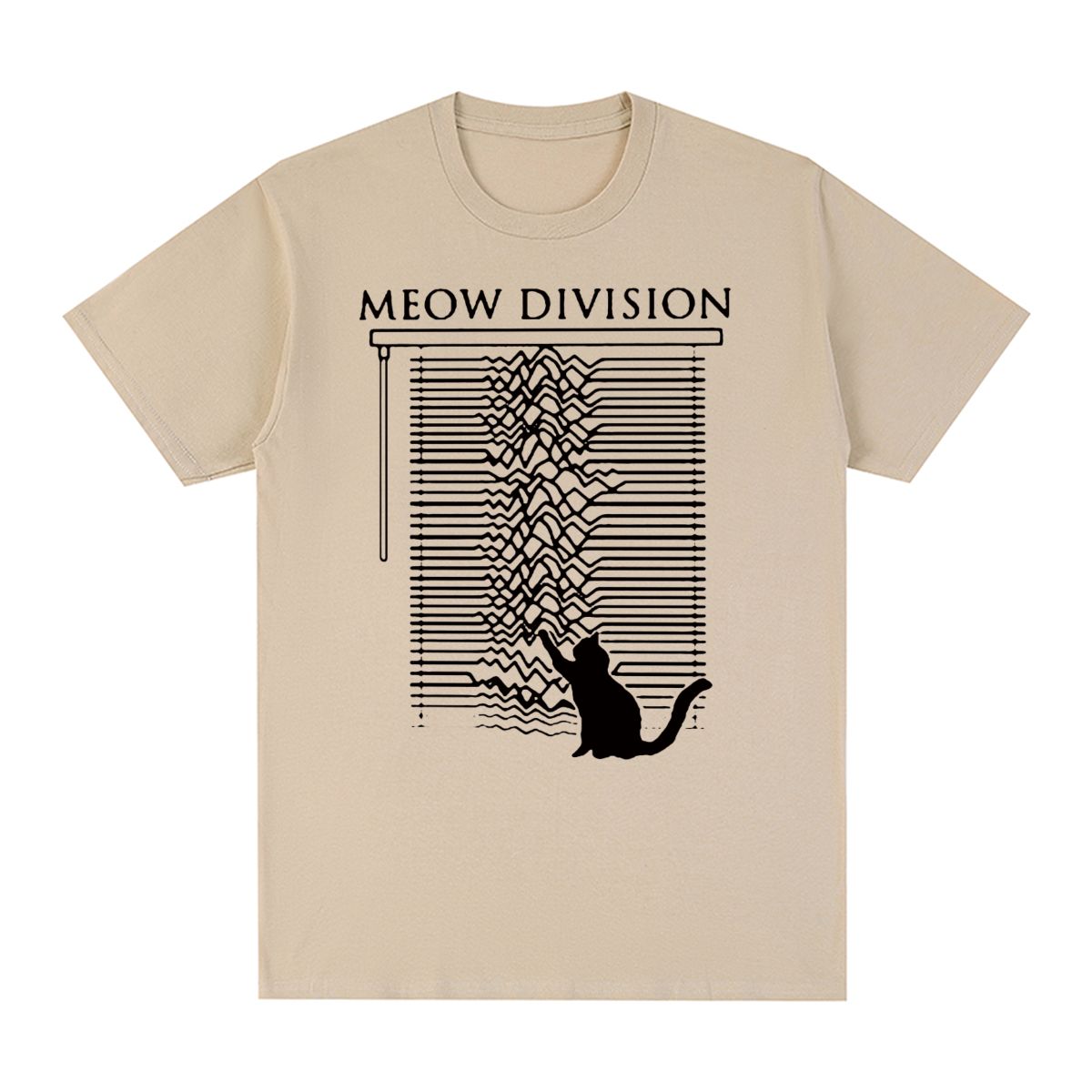 Women'S Fashion In The 80S - Joy Division Unknown Pleasure cat Vintage