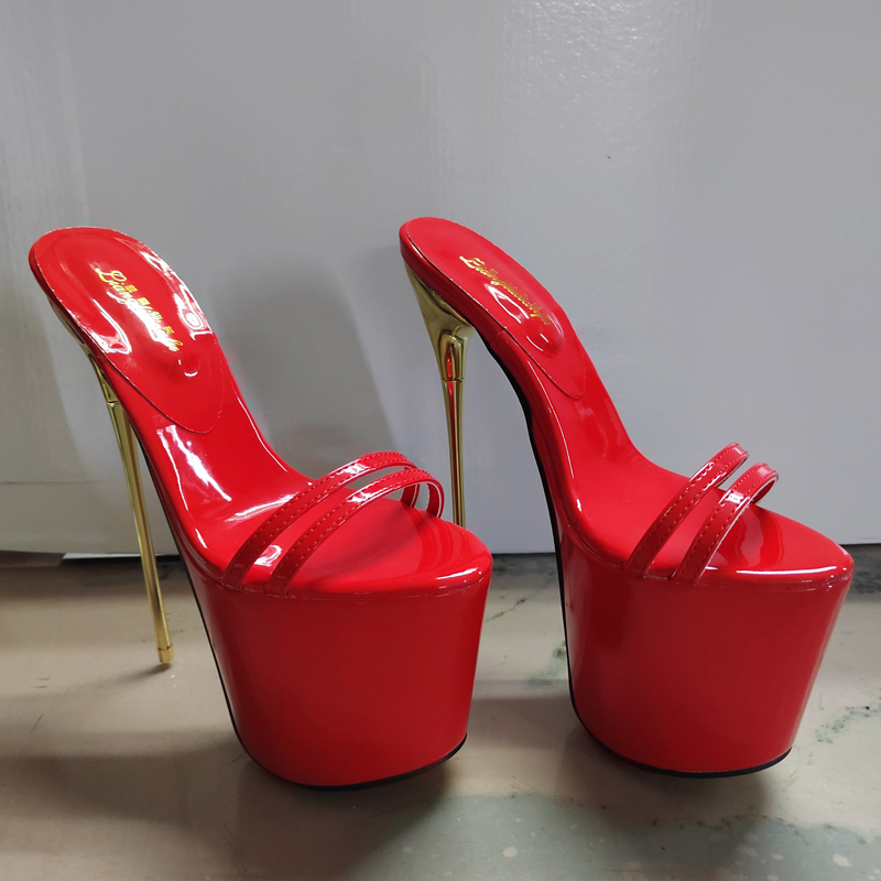 Women'S Fashion Show - Fashion Slippers 19cm Thin High Heels