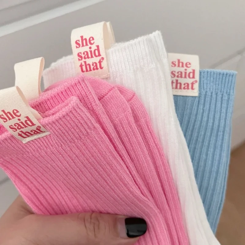 Women'S Fashion Labels - Japanese Retro Cloth Label She Said