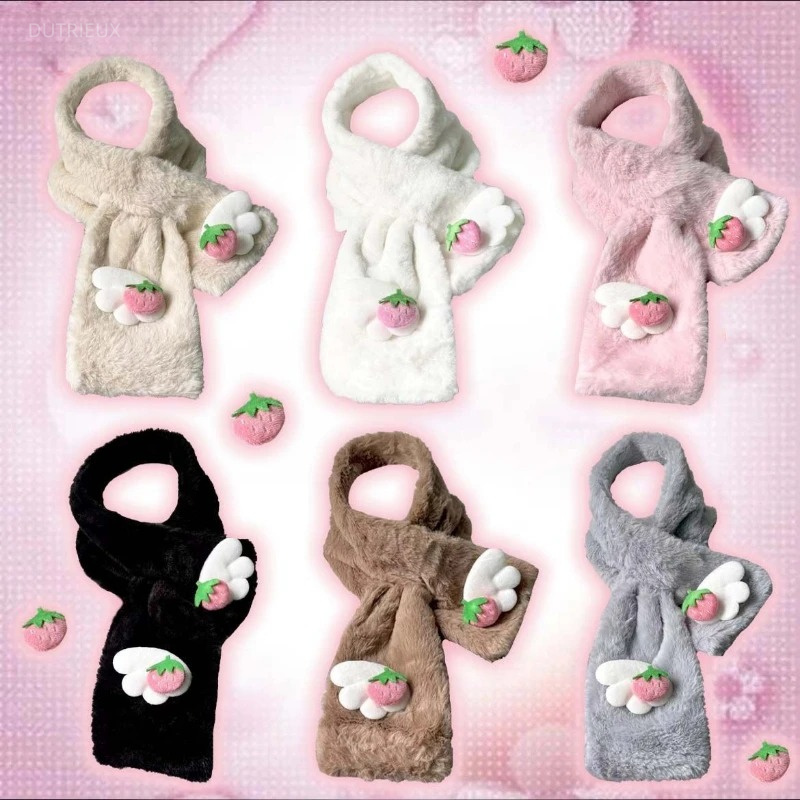Women'S Y2K Fashion Aesthetic - 2026 Japanese Cross Girl Long Scarves