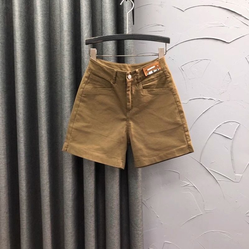 Women'S Fashion Labels - High waisted label denim shorts women's