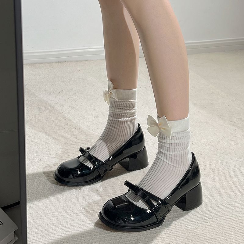 Sale Fashion Women - 2026 New Heel Mary Janes Square