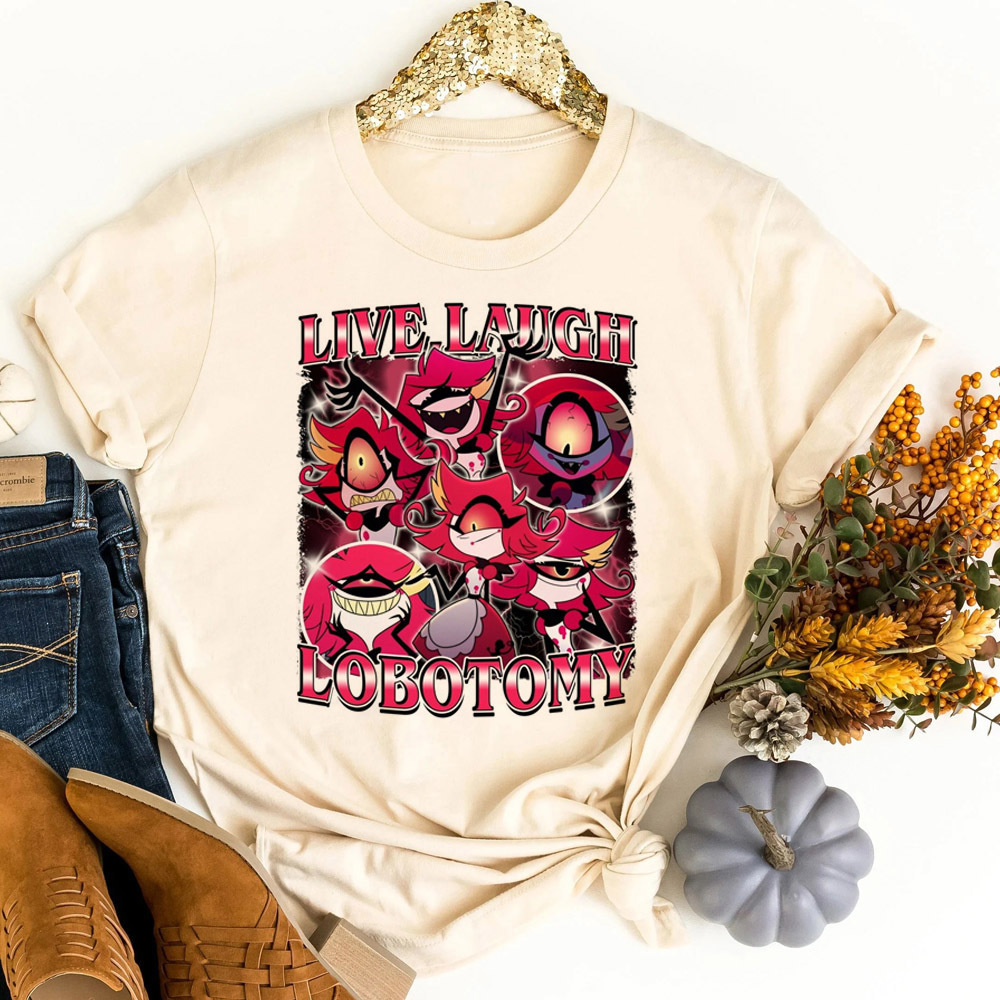 Hazbin Hotel t-shirt shoujo ko - Women'S Fashion In The 80S ulasan dan harga