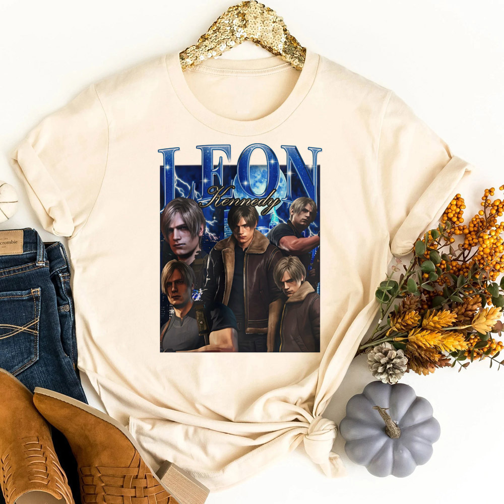 Leon Kennedy t shirt female ko - Women'S Fashion In The 80S ulasan dan harga