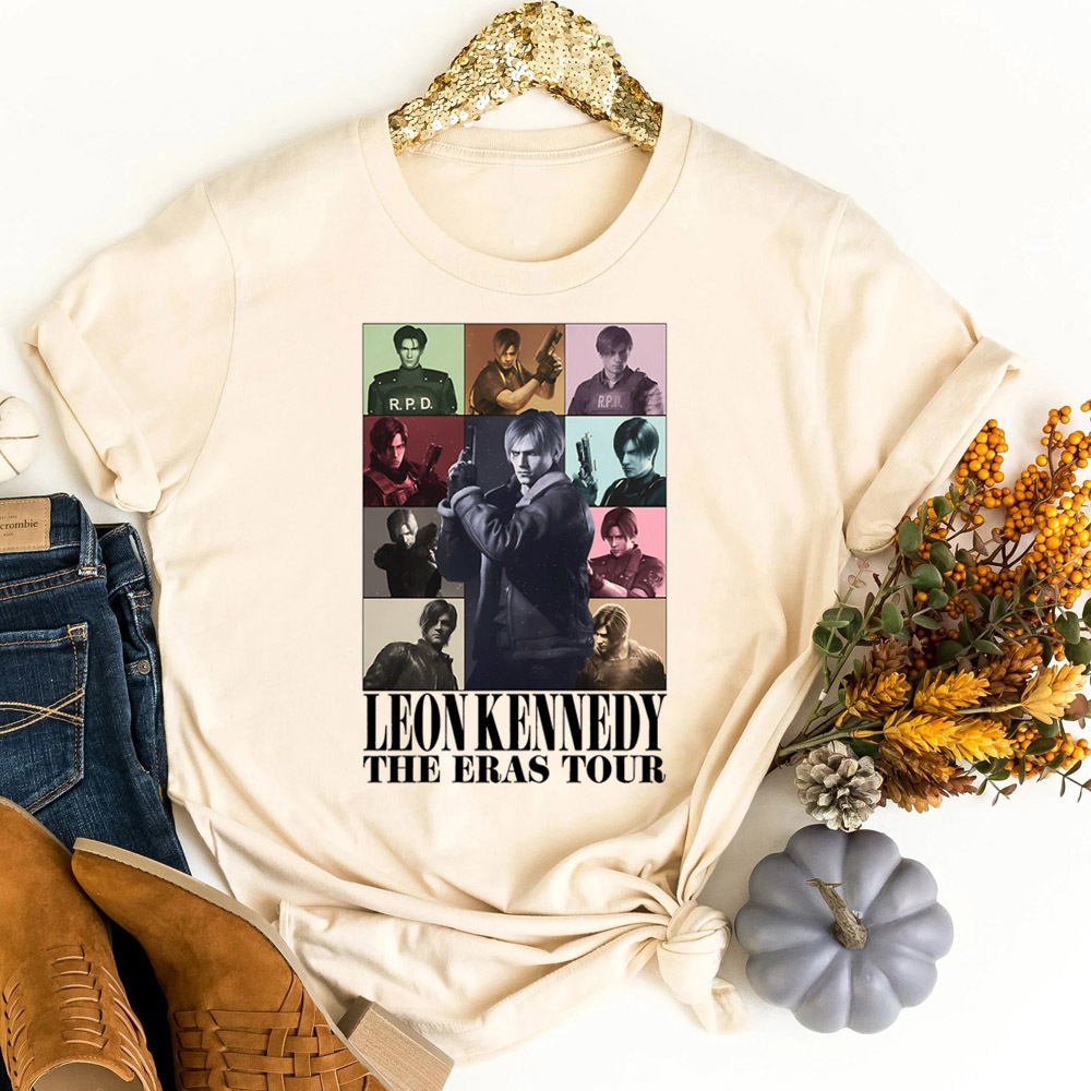 Leon Kennedy t shirt female ko - Women'S Fashion In The 80S ulasan dan harga