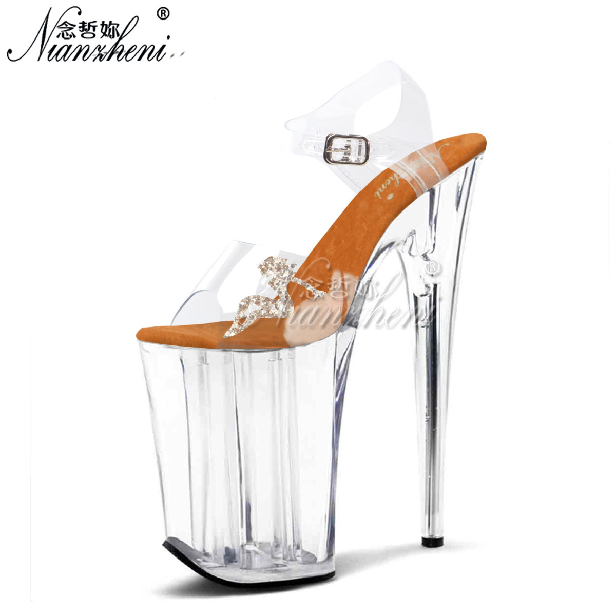 Women 23cm Stiletto Heels 9 In - Spaghetti Strap Dress ulasan dan harga