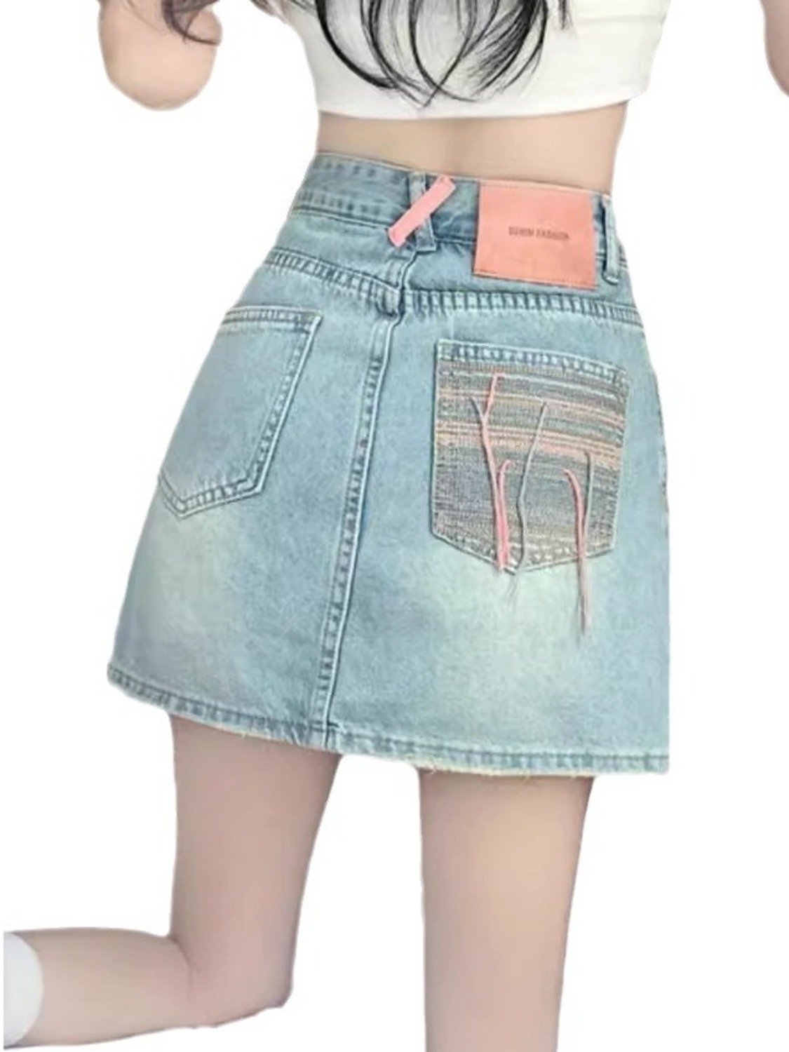 Women's Vintage Washed Denim S - Denim Shorts Women ulasan dan harga
