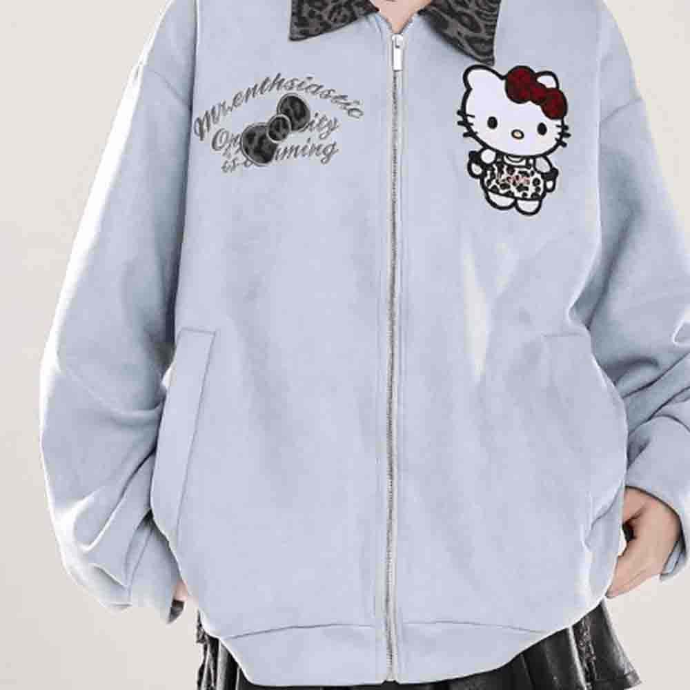 Sanrio Hello Kitties Y2K Print - Women'S Fashion Jackets ulasan dan harga