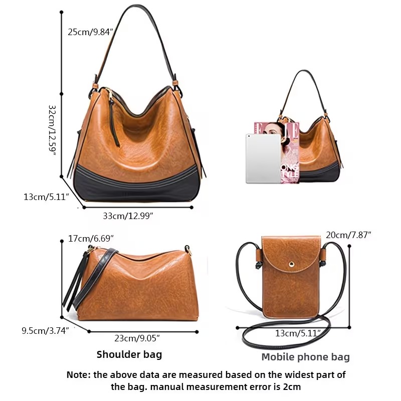 Women's Bag Set - 4-piece Set. - Crossbody Bag Women ulasan dan harga