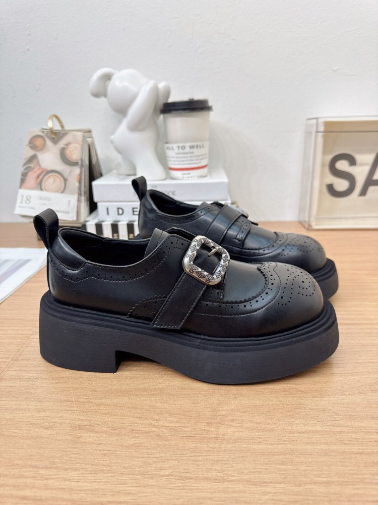 British Style Solid Color Roun - Sale Fashion Women ulasan dan harga