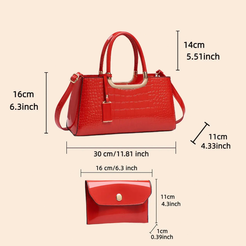 Women's Handbag Set, Light Lux - Crossbody Bag Women ulasan dan harga