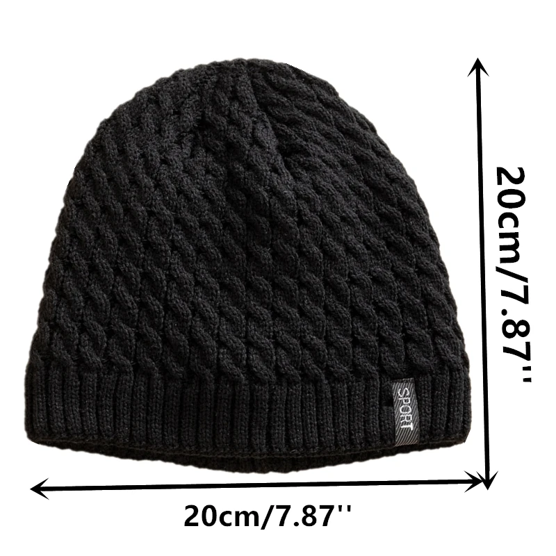 Unisex Sports Label Knitted Ha - Women'S Fashion Labels ulasan dan harga