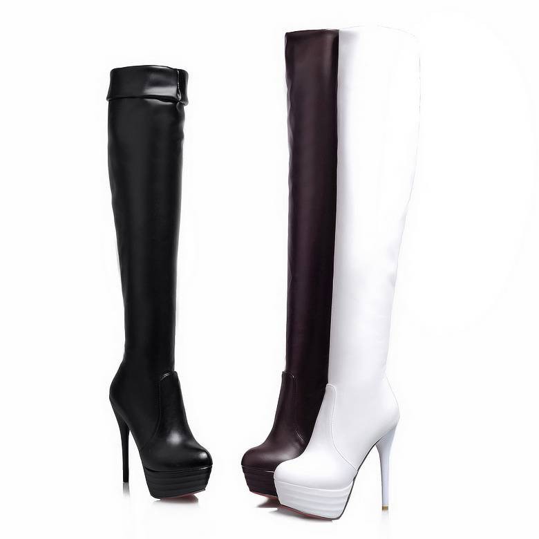 SIMLOVEYO Knee boots Platform  - Sale Fashion Women ulasan dan harga