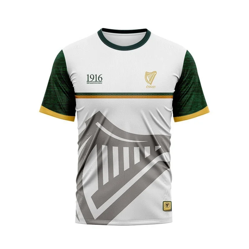 Summer 3D Print Rugby Team T S - Women'S Fashion Rugby Shirt ulasan dan harga