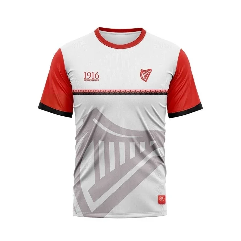 Summer 3D Print Rugby Team T S - Women'S Fashion Rugby Shirt ulasan dan harga