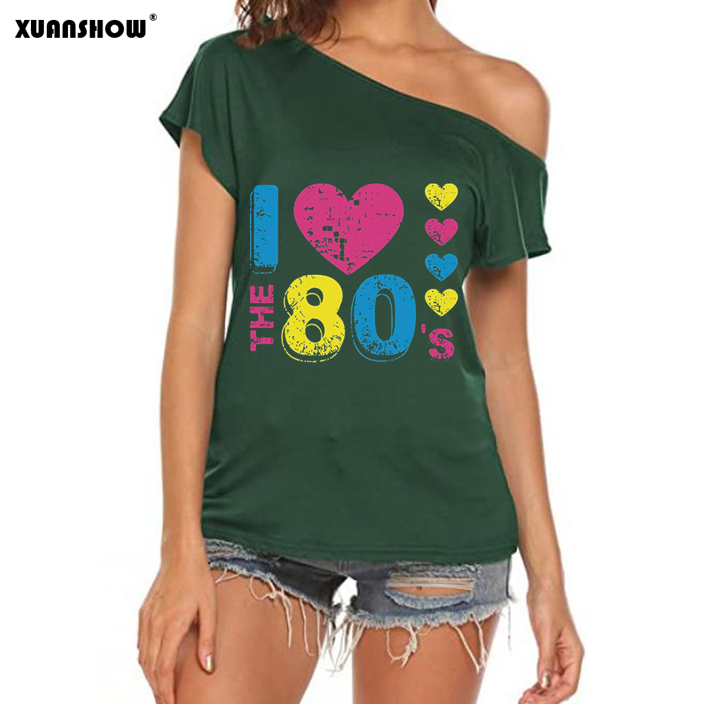 Fashion Summer Women's t shirt - Women'S Fashion In The 80S ulasan dan harga