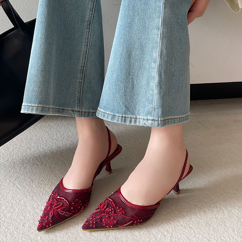 2026 Elegant Slingback Sandals - Women Fashion Brand ulasan dan harga
