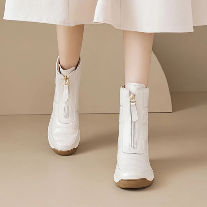 Booties Round Toe Waterproof W - Sale Fashion Women ulasan dan harga