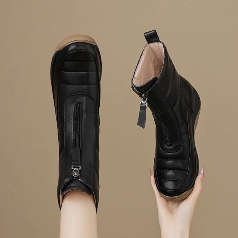 Booties Round Toe Waterproof W - Sale Fashion Women ulasan dan harga