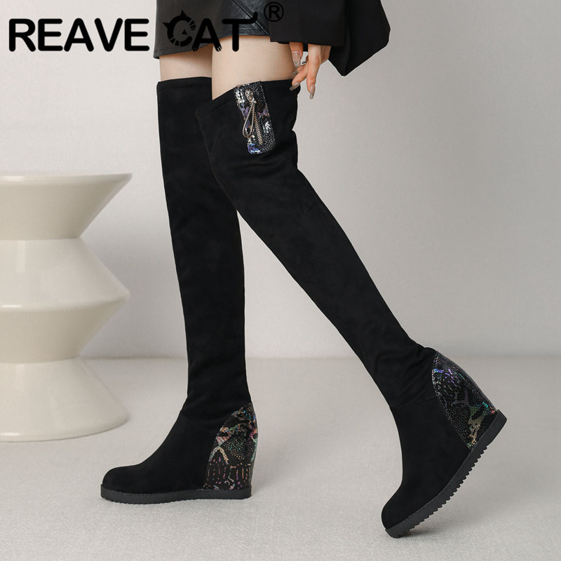 REAVE CAT Fashion Thigh Boots  - Sale Fashion Women ulasan dan harga