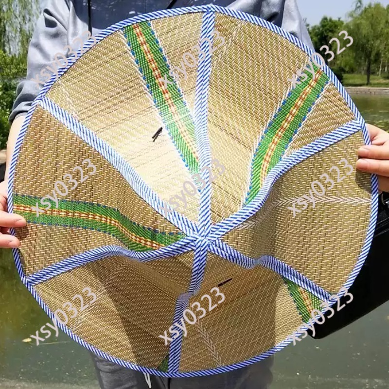 Foldable Wide Brim Straw Hat,  - Straw Hat Summer ulasan dan harga