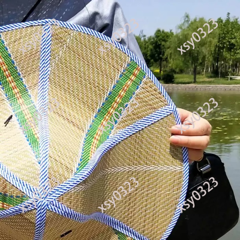 Foldable Wide Brim Straw Hat,  - Straw Hat Summer ulasan dan harga