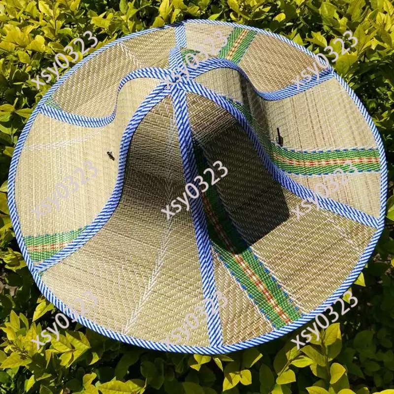Foldable Wide Brim Straw Hat,  - Straw Hat Summer ulasan dan harga