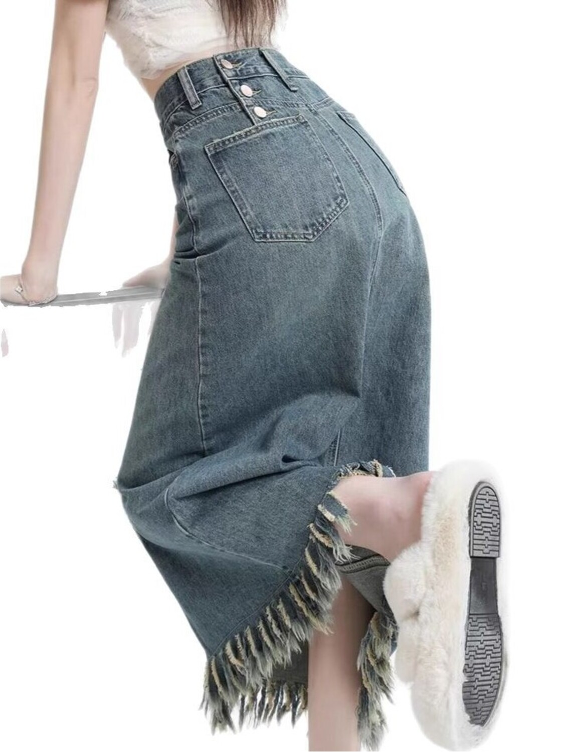 Women's High Waist Vintage Was - Denim Shorts Women ulasan dan harga