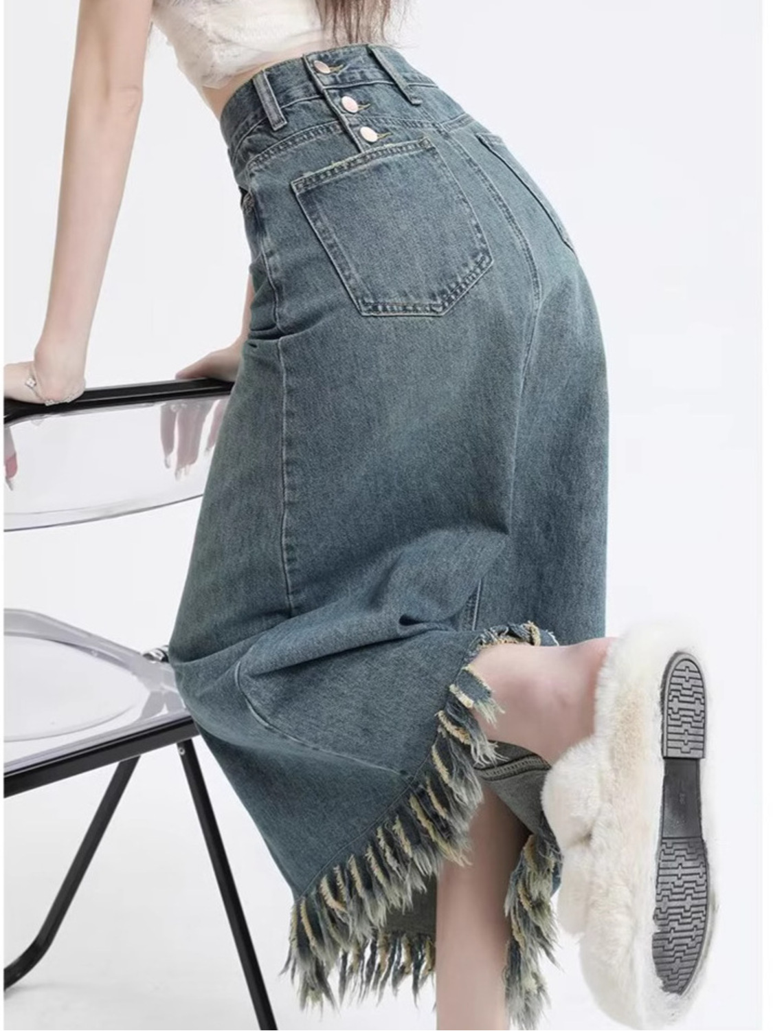 Women's High Waist Vintage Was - Denim Shorts Women ulasan dan harga