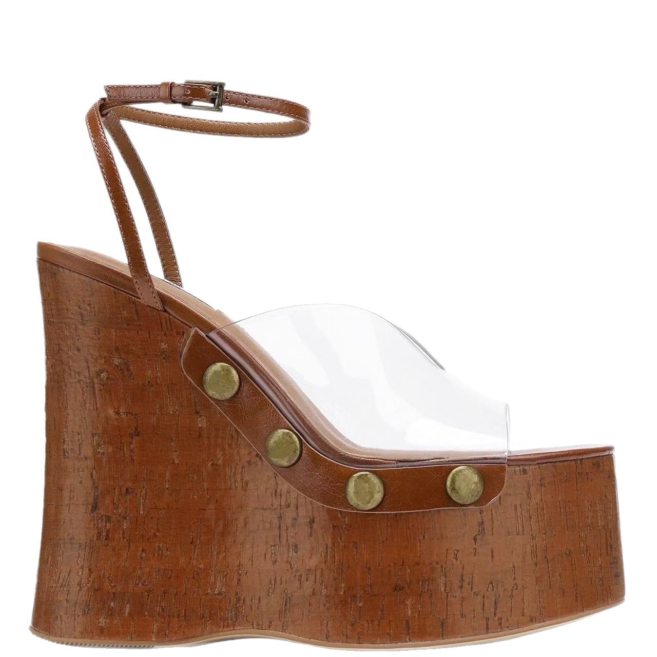 2026Summer Slope Heel Thick Bo - Women'S Fashion Show ulasan dan harga