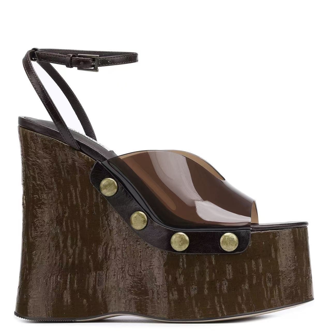 2026Summer Slope Heel Thick Bo - Women'S Fashion Show ulasan dan harga