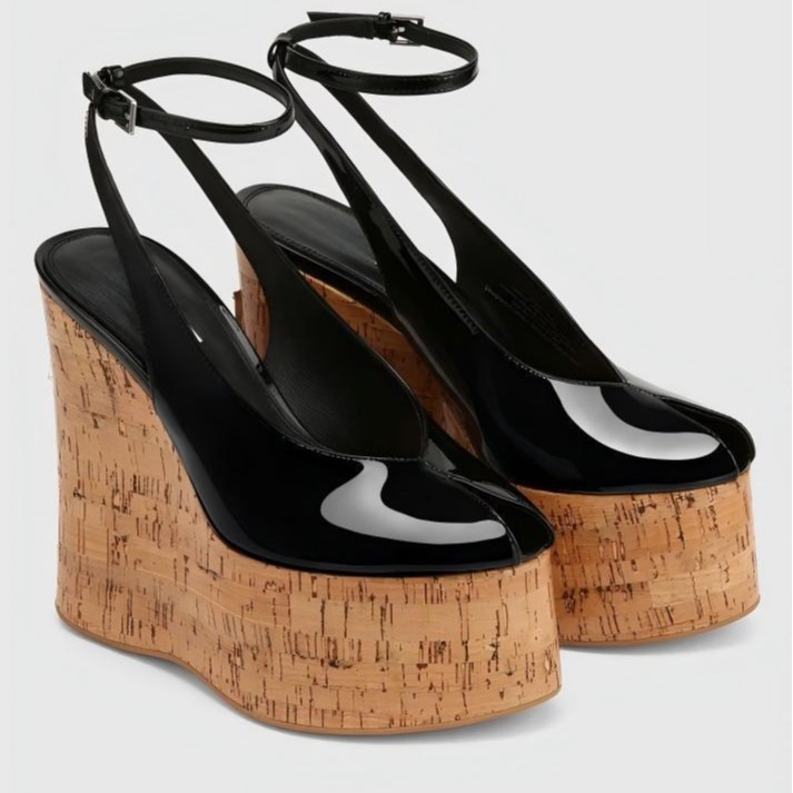 2026Summer Slope Heel Thick Bo - Women'S Fashion Show ulasan dan harga