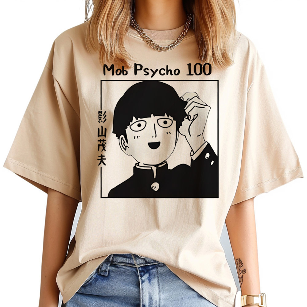 Mob Psycho 100 tshirt women Ps - Women'S Fashion In The 80S ulasan dan harga