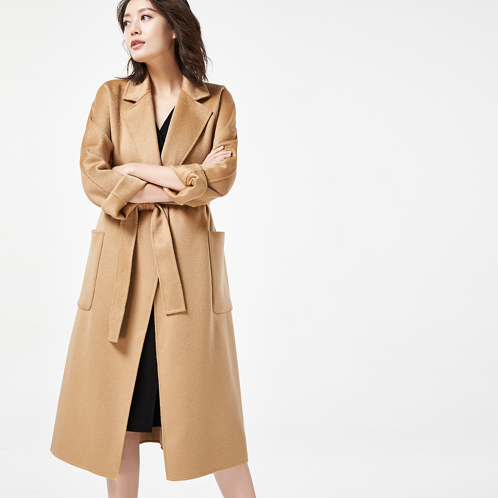 Allingentle Women's Long Coat  - Women'S Fashion Jackets ulasan dan harga
