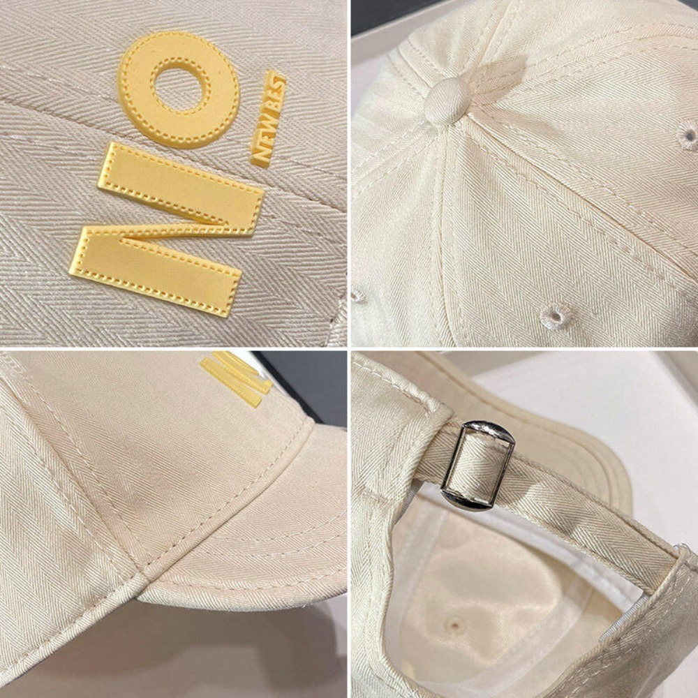 Simple Label Short Brim Baseba - Women'S Fashion Labels ulasan dan harga