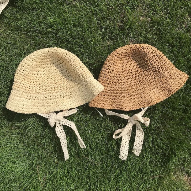 Summer Korean Baby Boy Girl St - Straw Hat Summer ulasan dan harga