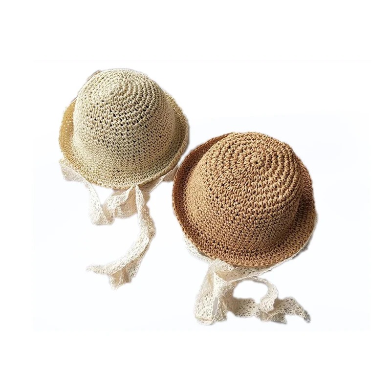 Summer Korean Baby Boy Girl St - Straw Hat Summer ulasan dan harga