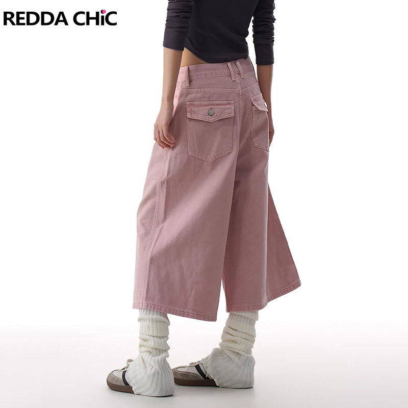 REDDACHiC Pink Cargo Jean Shor - Denim Shorts Women ulasan dan harga