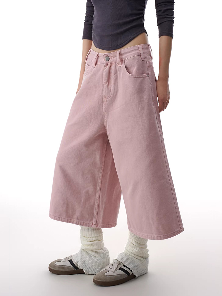 REDDACHiC Pink Cargo Jean Shor - Denim Shorts Women ulasan dan harga