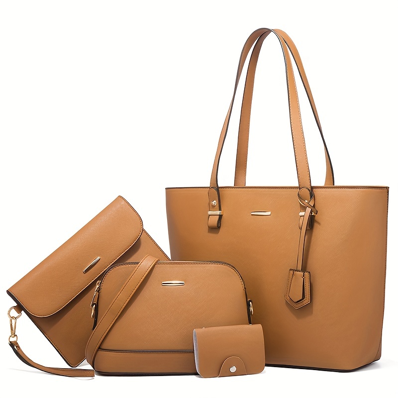 4pcs Fashion Women's Bag Sets  - Crossbody Bag Women ulasan dan harga