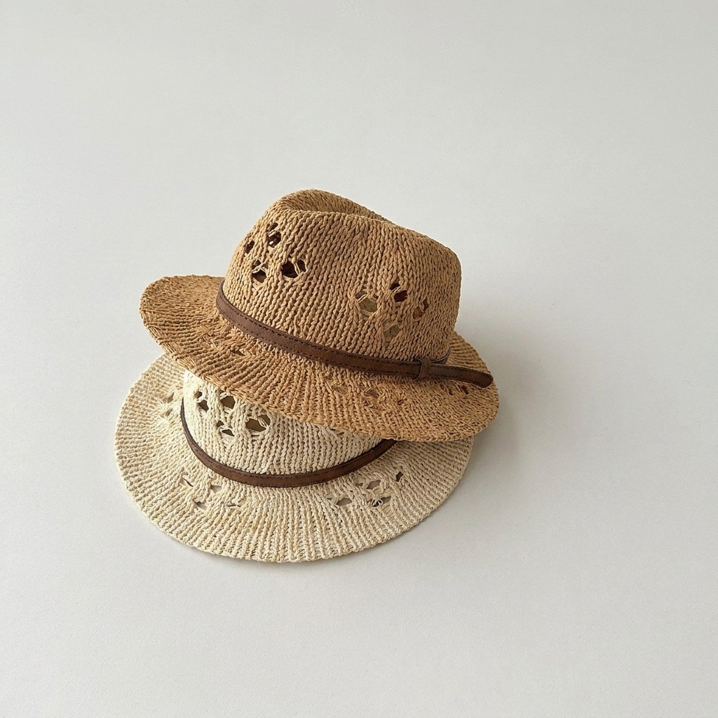 MILANCEL Summer Kids Straw Hat - Straw Hat Summer ulasan dan harga