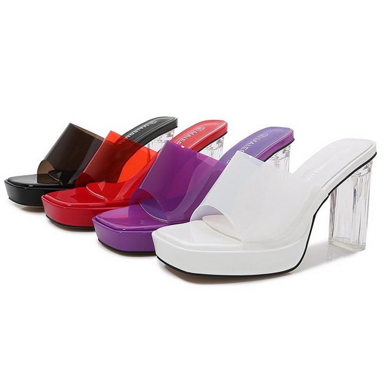 Women Platform Crystal High He - Women'S Fashion Show ulasan dan harga