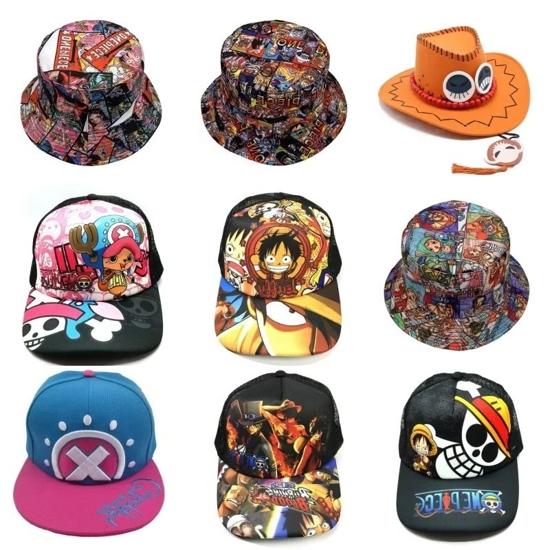 Anime Luffy Straw Hat for Men  - Straw Hat Summer ulasan dan harga