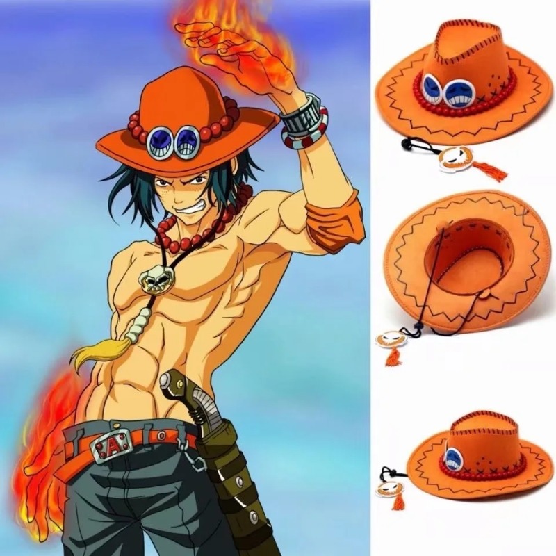 Anime Luffy Straw Hat for Men  - Straw Hat Summer ulasan dan harga