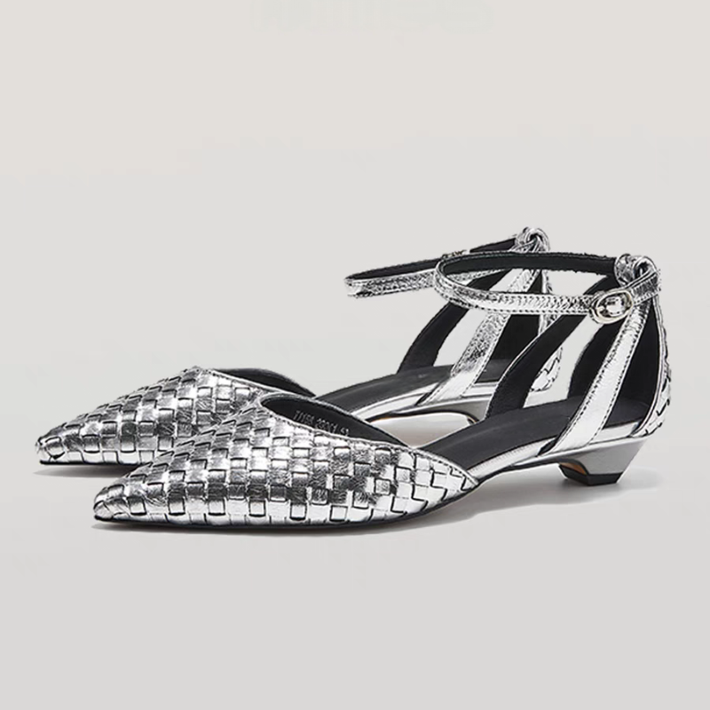 Pointed Toe Low Heels Women El - Women Fashion Brand ulasan dan harga