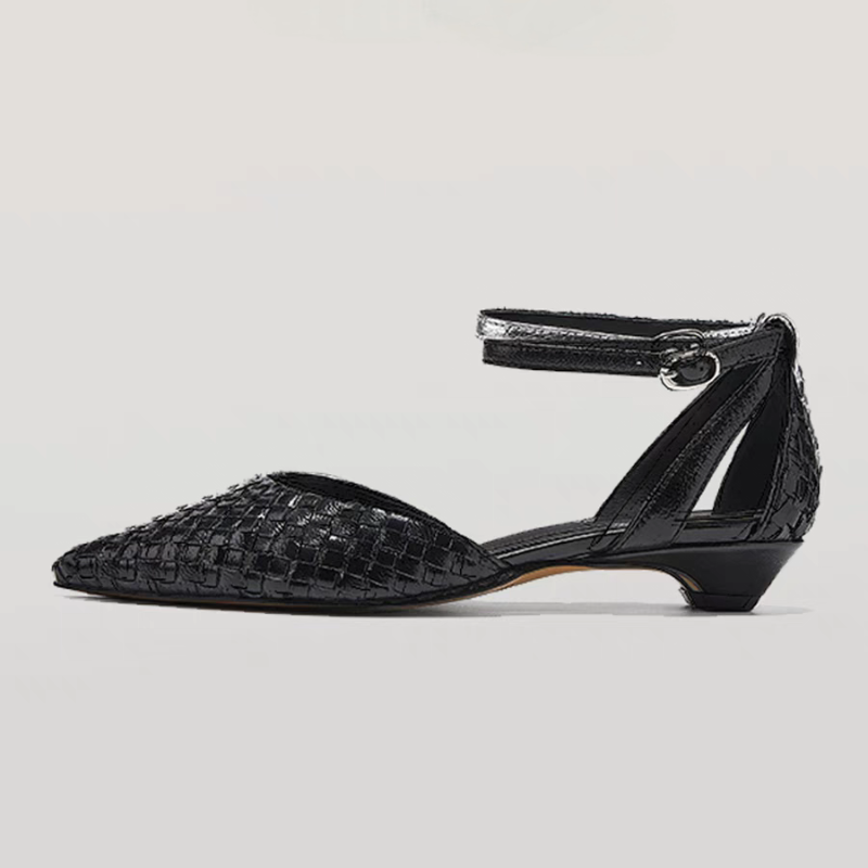 Pointed Toe Low Heels Women El - Women Fashion Brand ulasan dan harga