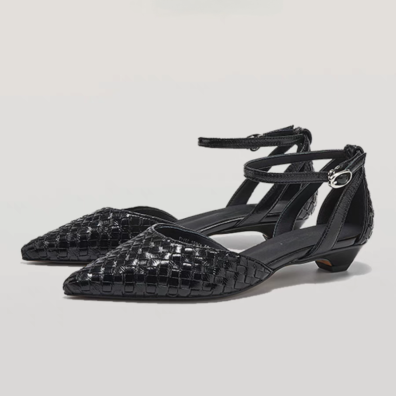 Pointed Toe Low Heels Women El - Women Fashion Brand ulasan dan harga