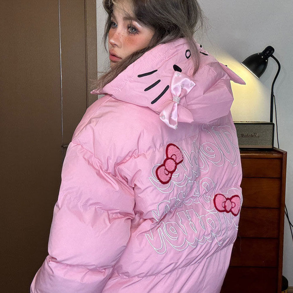 Hello Kitty Ins Style Sweet an - Women'S Fashion Jackets ulasan dan harga