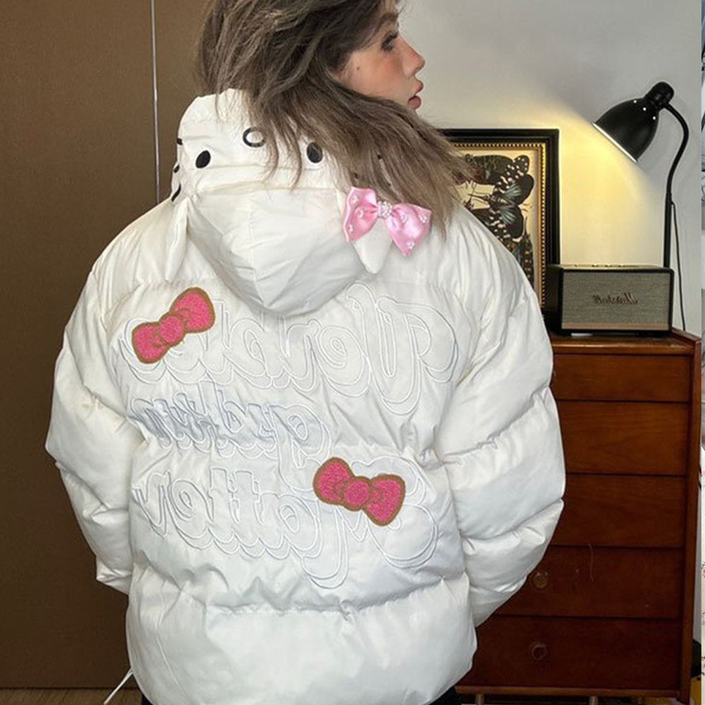 Hello Kitty Ins Style Sweet an - Women'S Fashion Jackets ulasan dan harga