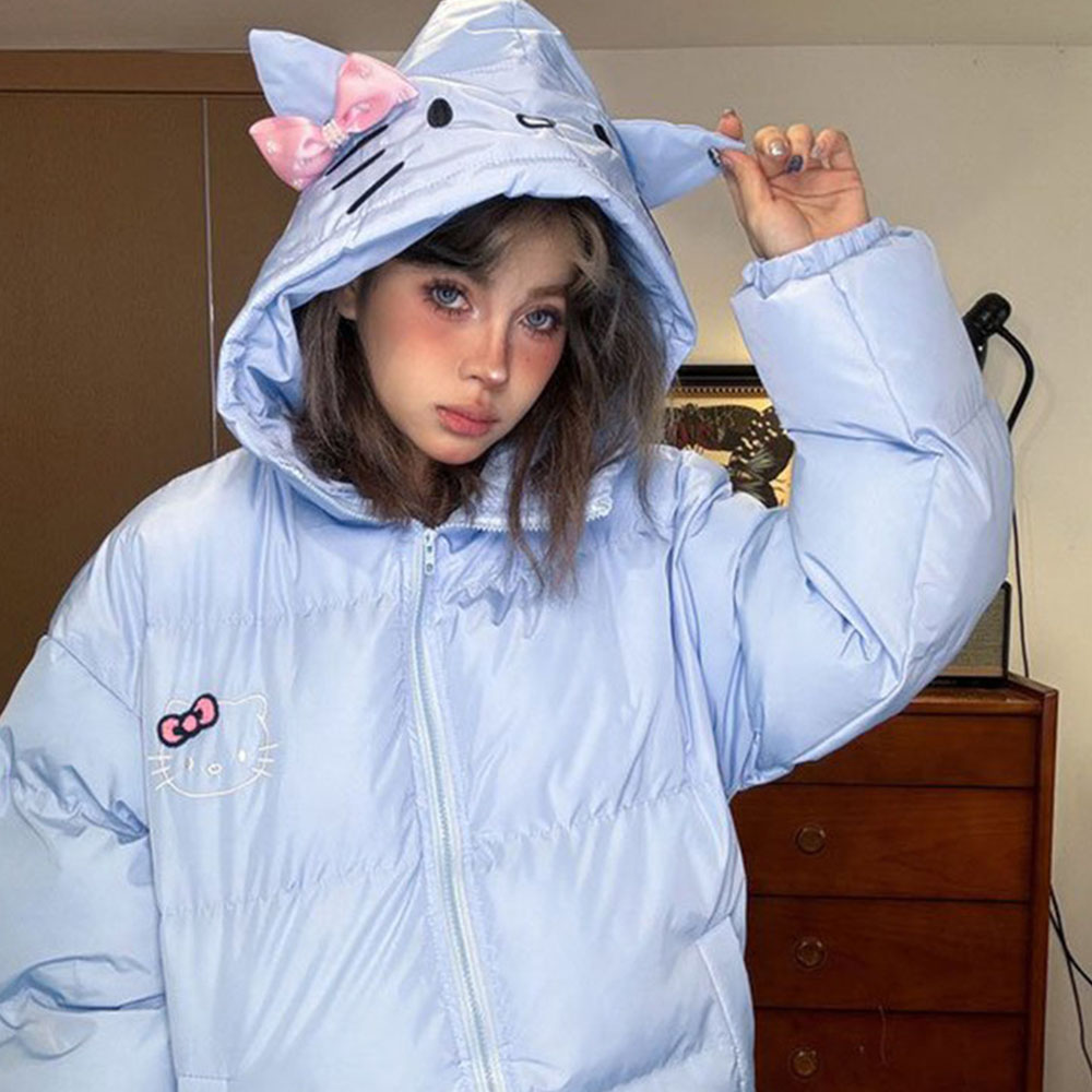 Hello Kitty Ins Style Sweet an - Women'S Fashion Jackets ulasan dan harga